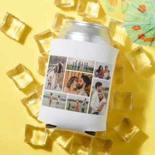 Create Your Own 7 Photo Collage Can Cooler