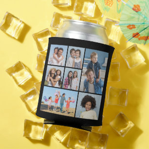 Create Your Own 7 Photo Collage Can Cooler