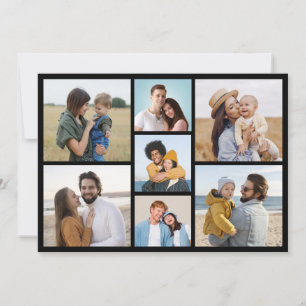 Create Your Own 7 Photo Collage Card
