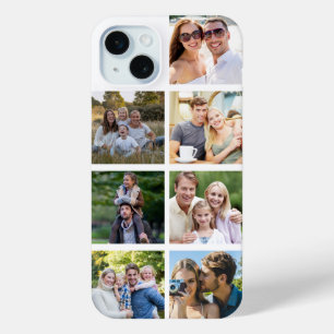 Create your Own 7 Photo Collage  iPhone 15 Mini Case