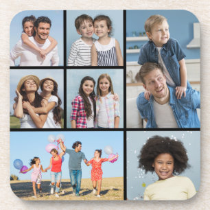  Create Your Own 7 Photo Collage  Coaster