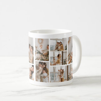 Create Your Own 7 Photo Collage Coffee Mug