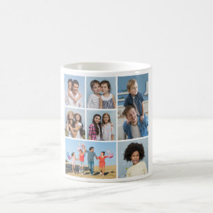  Create Your Own 7 Photo Collage  Coffee Mug