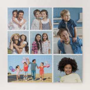  Create Your Own 7 Photo Collage  Jigsaw Puzzle