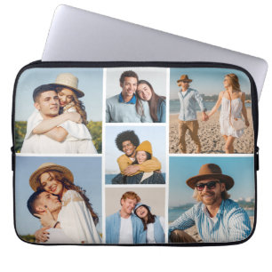 Create Your Own 7 Photo Collage Laptop Sleeve