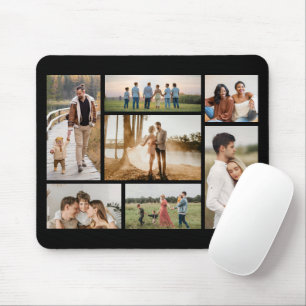 Create Your Own 7 Photo Collage Mouse Mat
