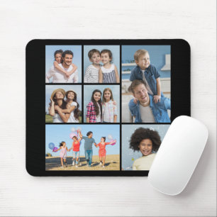 Create Your Own 7 Photo Collage Mouse Mat
