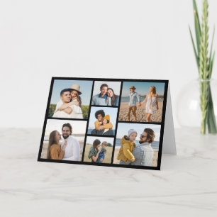 Create Your Own 7 Photo Collage Note Card