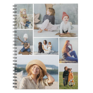 Create Your Own 7 Photo Collage Notebook