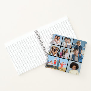  Create Your Own 7 Photo Collage  Notebook