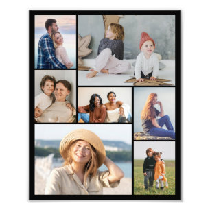 Create Your Own 7 Photo Collage Photo Enlargement