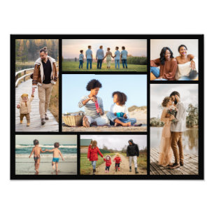 Create Your Own 7 Photo Collage Photo Enlargement