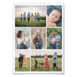 Create Your Own 7 Photo Collage Photo Enlargement