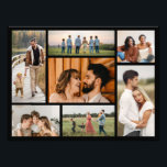 Create Your Own 7 Photo Collage Photo Enlargement Print<br><div class="desc">Create your own 7 Photo Collage for Christmas, Birthdays, Weddings, Anniversaries, Graduations, Father's Day, Mother's Day or any other Special Occasion, with our easy-to-use design tool. Add your favourite photos of friends, family, vacations, hobbies and pets and you'll have a stunning, one-of-a-kind photo collage. Our custom photo collage is perfect...</div>