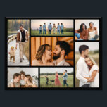 Create Your Own 7 Photo Collage Photo Enlargement Print<br><div class="desc">Create your own 7 Photo Collage for Christmas, Birthdays, Weddings, Anniversaries, Graduations, Father's Day, Mother's Day or any other Special Occasion, with our easy-to-use design tool. Add your favourite photos of friends, family, vacations, hobbies and pets and you'll have a stunning, one-of-a-kind photo collage. Our custom photo collage is perfect...</div>