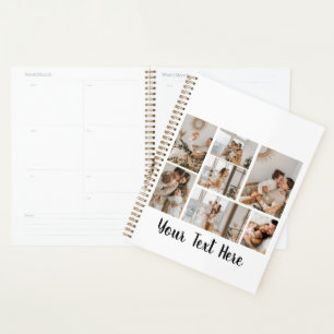 Create Your Own 7 Photo Collage Planner