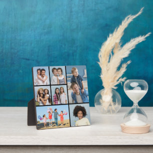 Create Your Own 7 Photo Collage Plaque