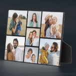 Create Your Own 7 Photo Collage Plaque<br><div class="desc">Create your own 7 Photo Collage for Christmas, Birthdays, Weddings, Anniversaries, Graduations, Father's Day, Mother's Day or any other Special Occasion, with our easy-to-use design tool. Add your favourite photos of friends, family, vacations, hobbies and pets and you'll have a stunning, one-of-a-kind photo collage. Our custom photo collage is perfect...</div>