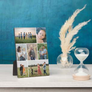 Create Your Own 7 Photo Collage Plaque