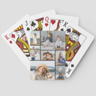 Create Your Own 7 Photo Collage Playing Cards