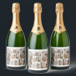 Create Your Own 7 Photo Collage Sparkling Wine Label<br><div class="desc">Introducing our personalised photo collage sparkling wine labels - the perfect way to add a personal touch to your special occasion! Whether it's a graduation, a family gathering, a trip with friends, or a special celebration, our high-quality sparkling wine labels are the perfect way to showcase your favourite memories. Our...</div>