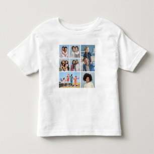  Create Your Own 7 Photo Collage  Toddler T-Shirt