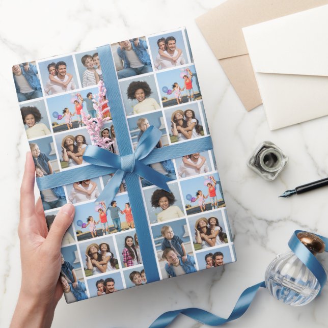  Create Your Own 7 Photo Collage  Wrapping Paper (Gifting)