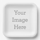 Create Your Own 7" Round Paper Plate