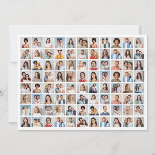 Create Your Own 88 Photo Collage Card