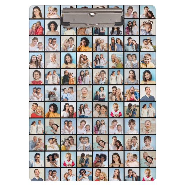 Create Your Own 88 Photo Collage Clipboard (Front)