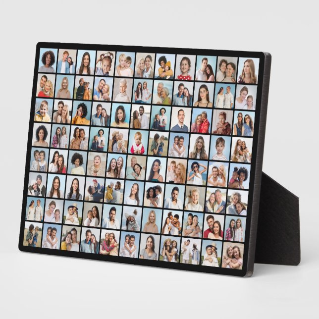 Create Your Own 88 Photo Collage Plaque (Side)