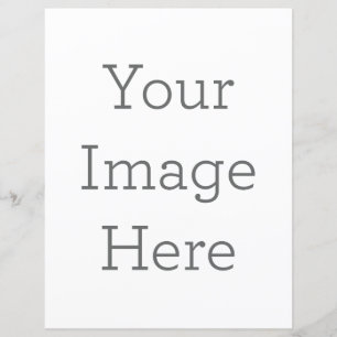 Create Your Own 8.5" x 11" Semi Gloss Paper Sheet