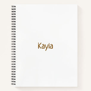 Create Your Own 8.5" x 11" Softcover Notebook