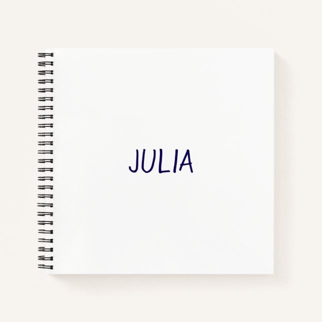 Create Your Own 8.5" x 8.5" Softcover Notebook (Front)