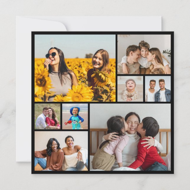 Create Your Own 8 Photo Collage (Front)