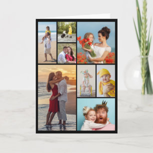 Create Your Own 8 Photo Collage Card