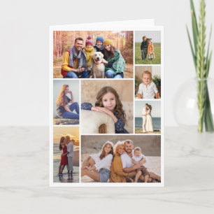 Create Your Own 8 Photo Collage Card
