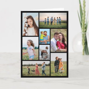 Create Your Own 8 Photo Collage Card