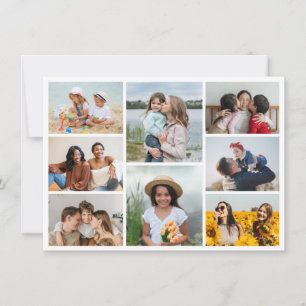 Create Your Own 8 Photo Collage Card