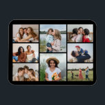 Create Your Own 8 Photo Collage  Magnet<br><div class="desc">Create your own 8 Photo Collage for Christmas, Birthdays, Weddings, Anniversaries, Graduations, Father's Day, Mother's Day or any other Special Occasion, with our easy-to-use design tool. Add your favourite photos of friends, family, vacations, hobbies and pets and you'll have a stunning, one-of-a-kind photo collage. Our custom photo collage is perfect...</div>