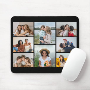 Create Your Own 8 Photo Collage Mouse Mat
