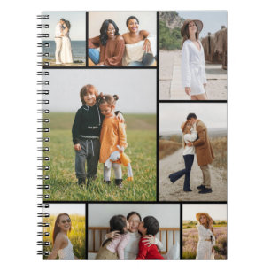 Create Your Own 8 Photo Collage Notebook