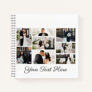 Create Your Own 8 Photo Collage Notebook