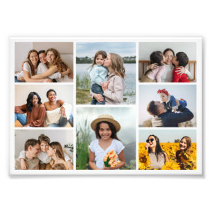 Create Your Own 8 Photo Collage Photo Enlargement