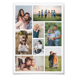 Create Your Own 8 Photo Collage Photo Enlargement