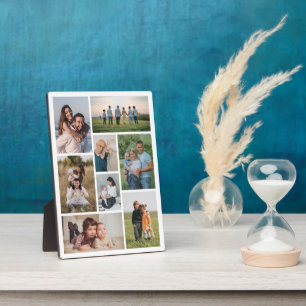 Create Your Own 8 Photo Collage Plaque