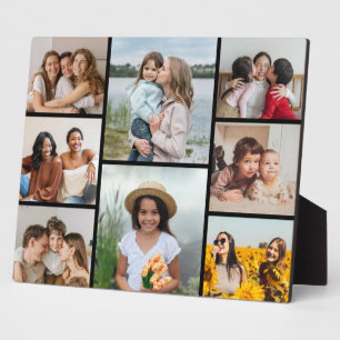 Create Your Own 8 Photo Collage Plaque