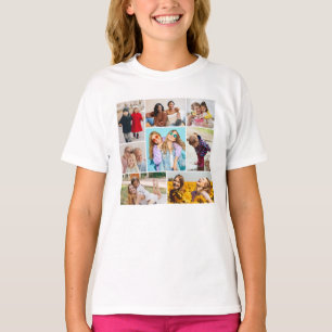 Create Your Own 8 Photo Collage T-Shirt