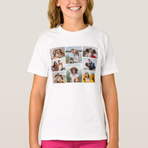Create Your Own 8 Photo Collage T-Shirt