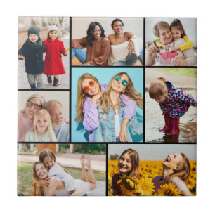 Create Your Own 8 Photo Collage Tile